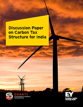 Discussion paper on carbon tax structure for India